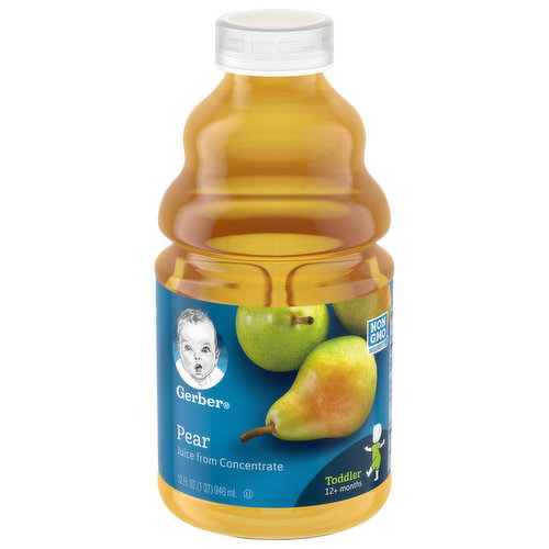 Gerber Juice from Concentrate, Pear, Toddler (12+ Months)