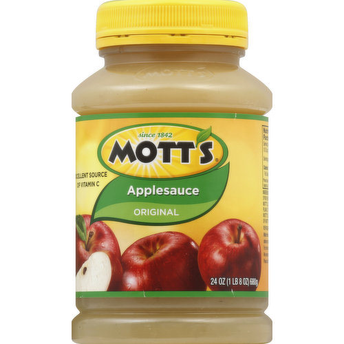 Since 1842. Excellent source of vitamin C. Please recycle. Mott's brings the best of the orchard to families so they can enjoy delicious fruit goodness every day. Since 1842, we've been dedicated to giving moms easy ways to help their families be their very best. For more information visit www.motts.com. We welcome your questions or comments. Please call 1-800-426-4891.