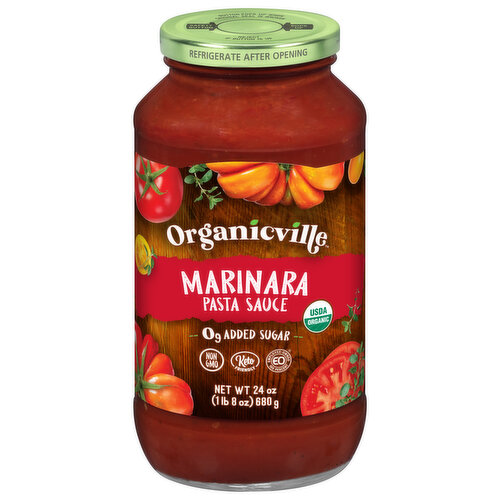 Organicville Pasta Sauce, Marinara