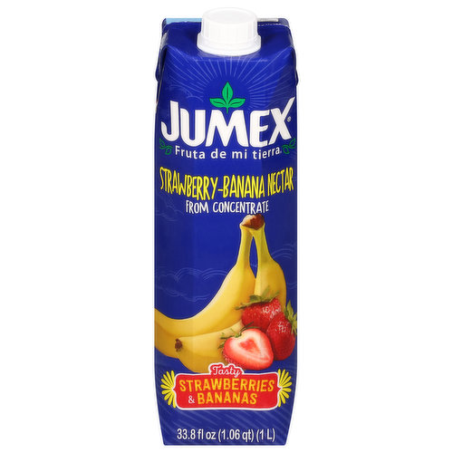 Jumex Nectar, from Concentrate, Strawberry Banana