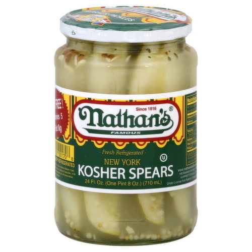 Nathan's Famous Kosher Spears, New York