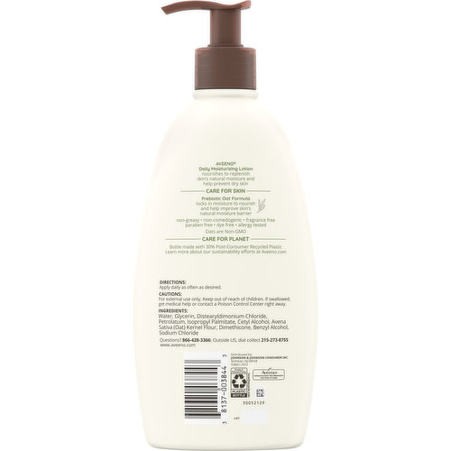 Aveeno Daily Moisturizing Lotion for Dry Skin - 24 Hour Hydration