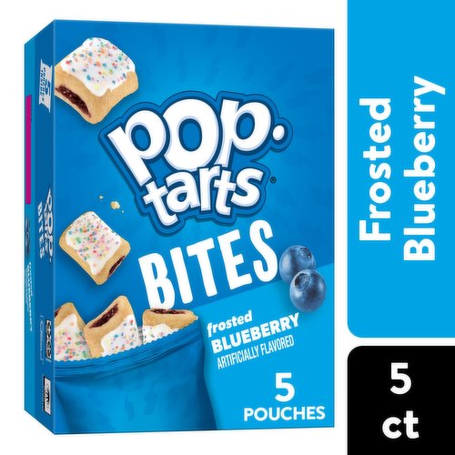 Pop-Tarts Bites Baked Pastry Bites, Frosted Blueberry