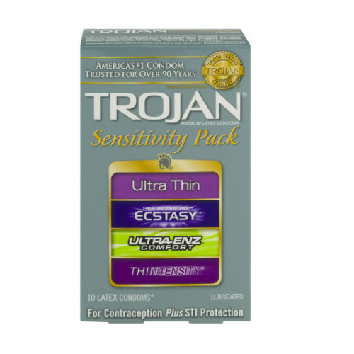 Condoms Sensitivity Pack Latex