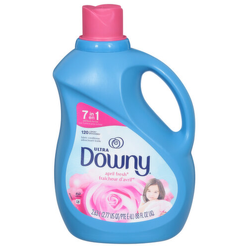 Downy Fabric Conditioner, Ultra, April Fresh, 7 in 1