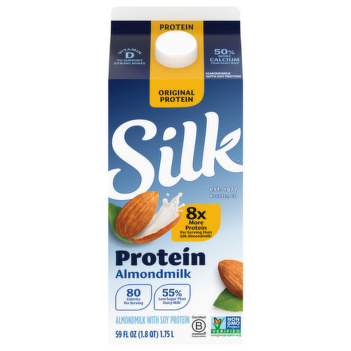Silk Almondmilk, Protein
