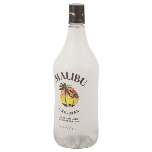 Malibu White Rum, with Coconut Liqueur, Original