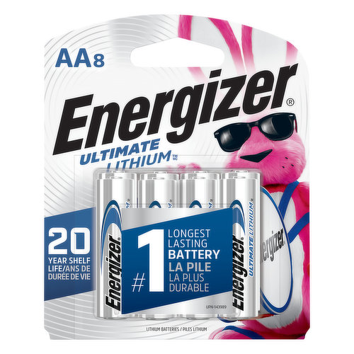 Energizer Batteries, Lithium, AA