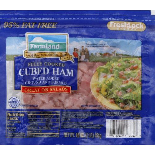 Farmland Ham, Fully Cooked, Cubed