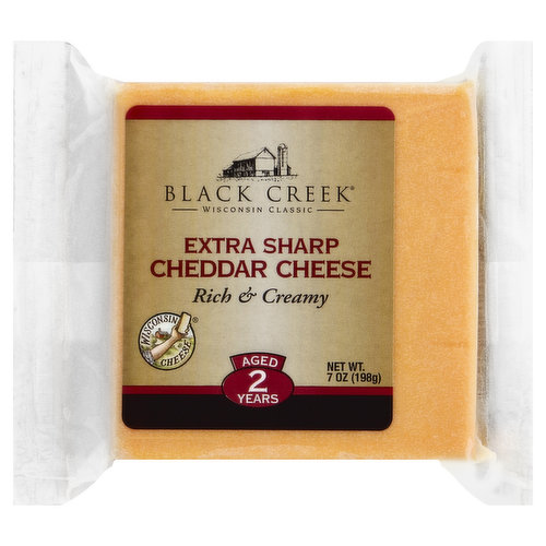 Black Creek Cheddar Cheese, Extra Sharp