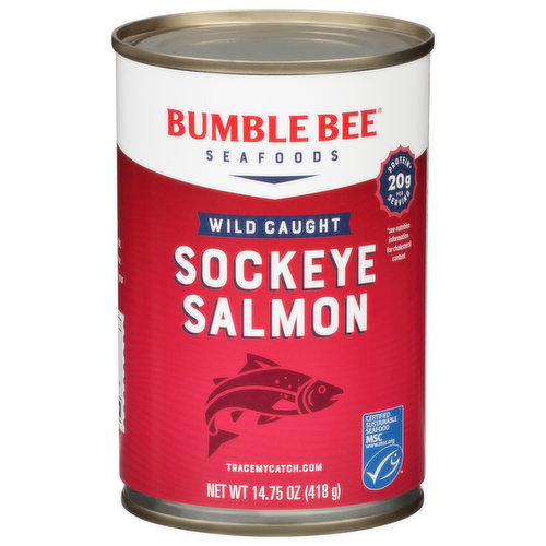 Bumble Bee Salmon, Sockeye