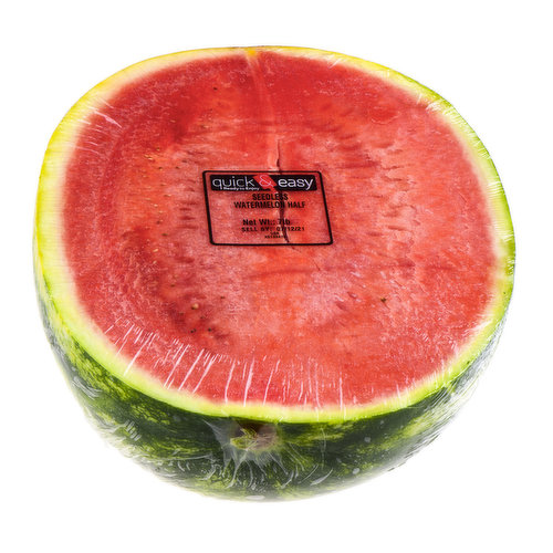 Seedless Watermelon, 1/2 Cut