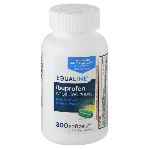 Equaline Ibuprofen, 200 mg, Capsules