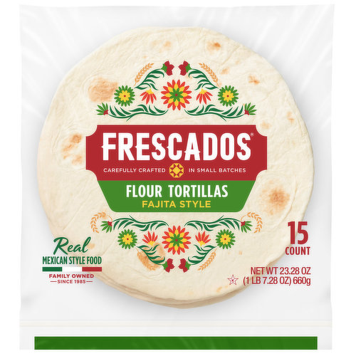 Frescados Fajita Style Flour Tortillas