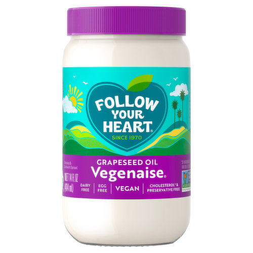 Follow Your Heart Veganaise Dressing & Sandwich Spread, Grapeseed Oil