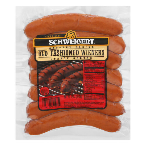 Schweigert Wieners, Old Fashioned, Coarse Ground