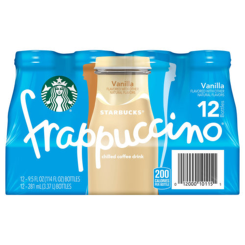 Starbucks Frappuccino Coffee Drink, Vanilla, Chilled