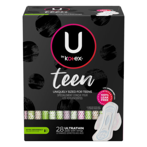 Teen Sanitary Pads - Pack of 2