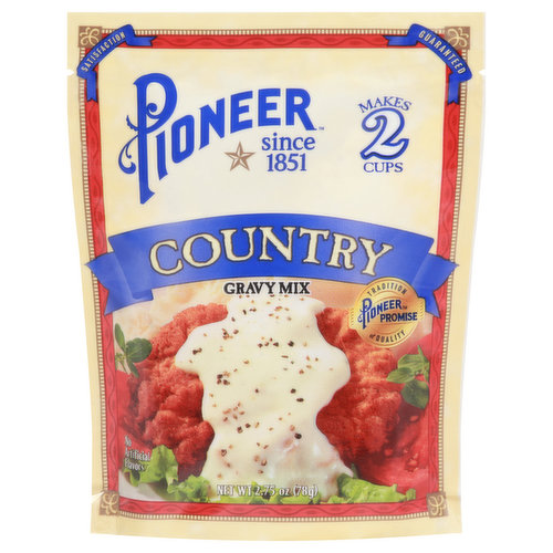No artificial flavors. Since 1851.Tradition Pioneer Promise of quality. Since 1851 we've honored our tradition of quality. If you're not satisfied for any reason, please let us know. We promise we'll make it right. Satisfaction guarantee. pioneerbrand.com. Visit pioneerbrand.com.