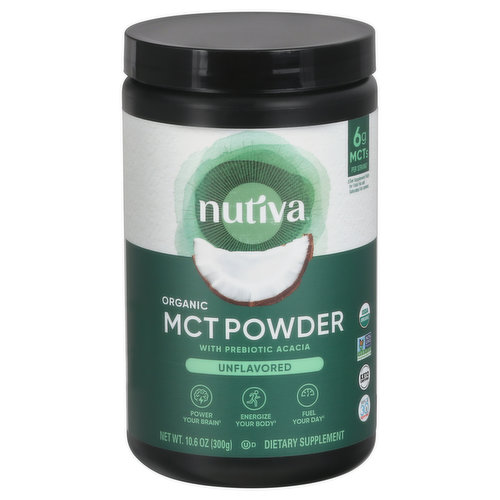 Nutiva MCT Powder, Organic, Unflavored