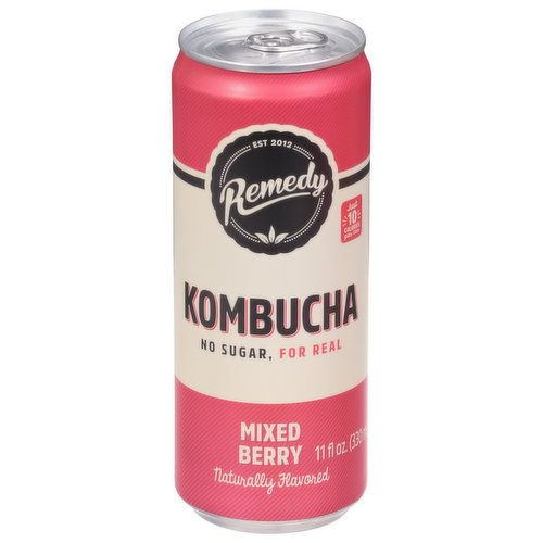 Remedy Kombucha, Mixed Berry