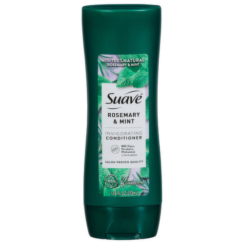 Suave Conditioner, Invigorating, Rosemary & Mint