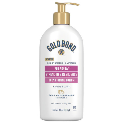 Gold Bond Age Renew Body Firming Lotion, Strength & Resilience