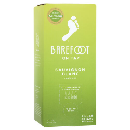 Barefoot Cellars On Tap Sauvignon Blanc White Wine