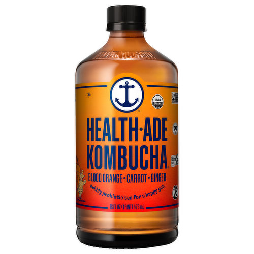 Health-Ade Kombucha, Blood Orange/Carrot/Ginger