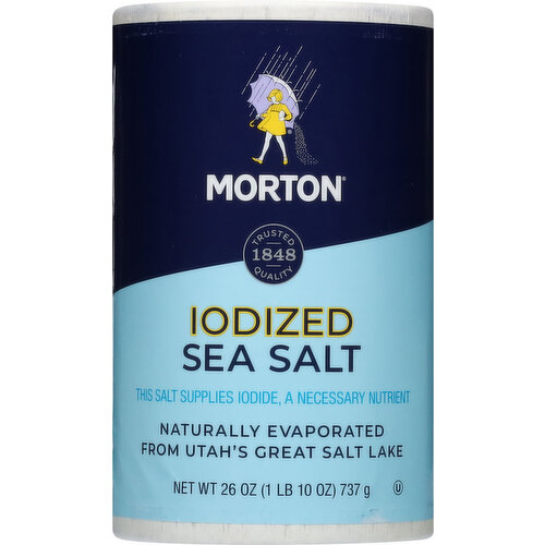 Morton Iodized Sea Salt