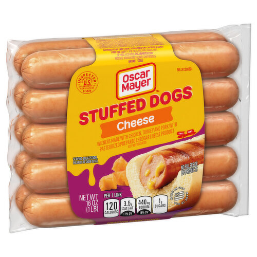 Oscar Mayer Cheese Stuffed Hot Dogs