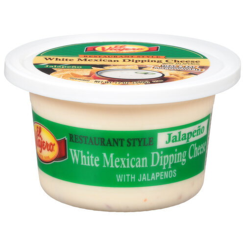 El Viajero Dipping Cheese, Jalapeno, White Mexican