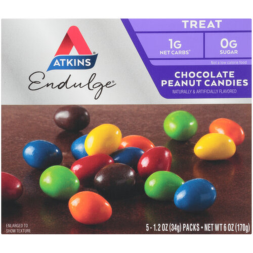 Atkins Endulge Treat Chocolate Peanut Candies