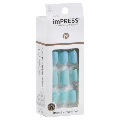 Impress Press-on Manicure Press-on Nails - Evanesce - 30ct : Target