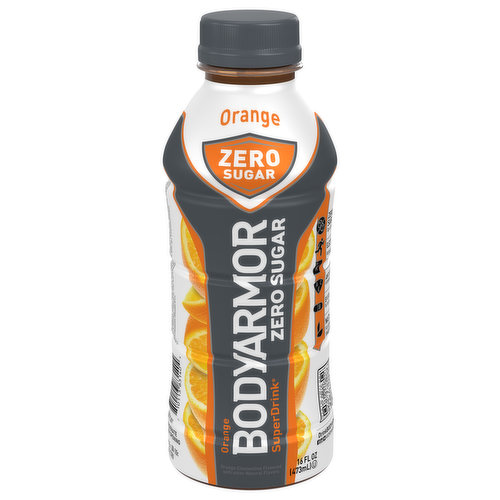 BodyArmor Super Drink, Zero Sugar, Orange