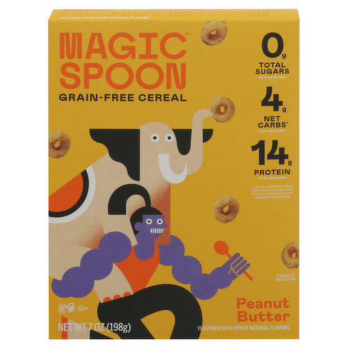 Magic Spoon Cereal, Grain-Free, Peanut Butter