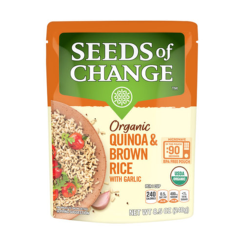 No artificial ingredients. No preservatives. Be A Seed of Change! Pick up a pack to join us on our mission. We donate 1% of our profits to help more people enjoy real food, grown from seed. Dig in. Do good.