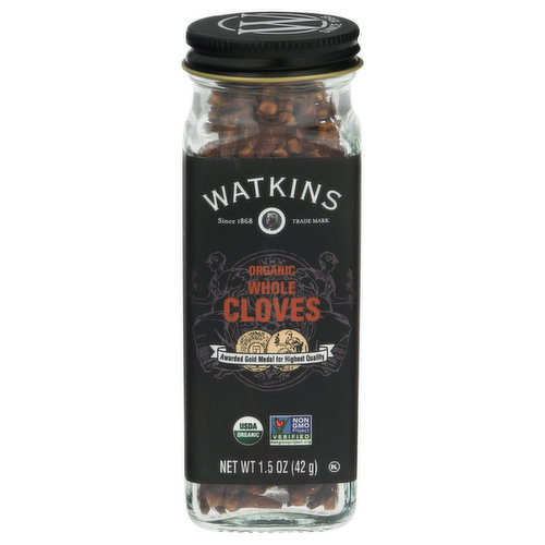 Watkins Cloves, Organic, Whole