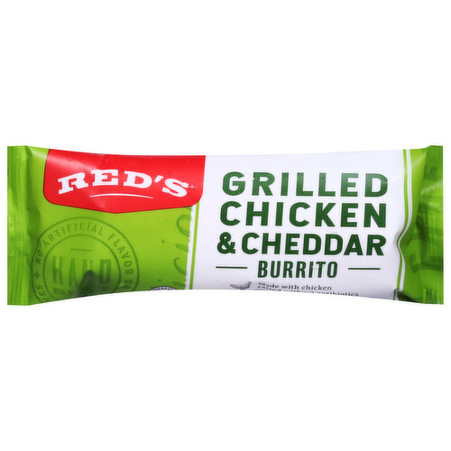 Red's Burrito, Grilled Chicken & Cheddar