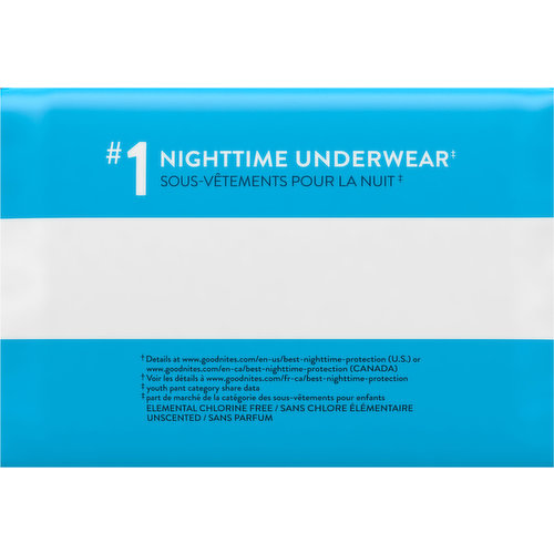 Goodnites Overnight Underwear for Boys XS (28-43 lbs) - The Fresh