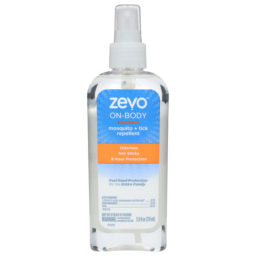 Zevo Mosquito + Tick Repellent, On-Body