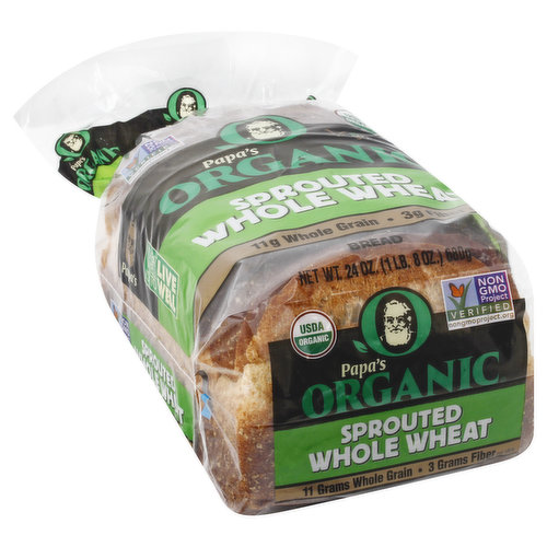 organic sprouted bread