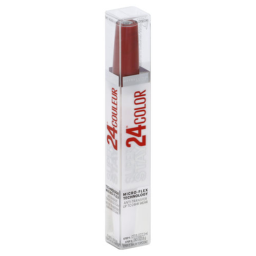 Maybelline Super Stay 24 Color Lip Color, All Day Cherry 015