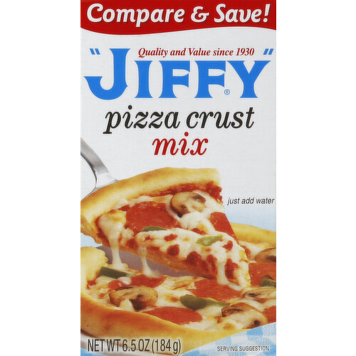 Quality and value since 1930. Compare & save! Just add water. Makes one 12 inch -14 inch crust.