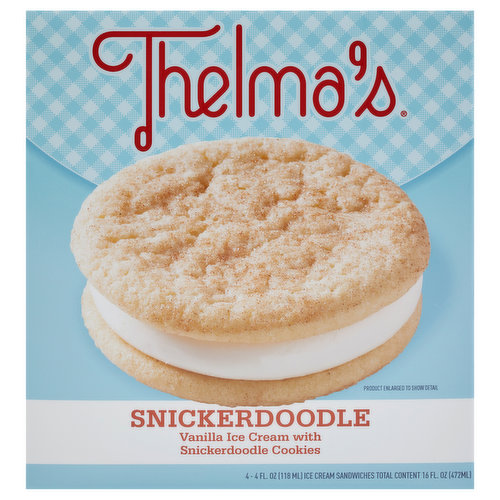 Thelma's Ice Cream Sandwiches, Snickerdoodle