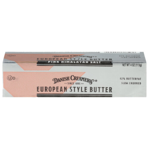 Danish Creamery Butter, Pink Himalayan Salt, European Style