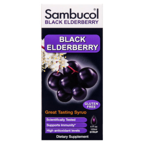 Sambucol Black Elderberry, Syrup