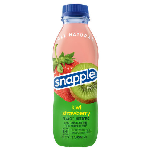 Snapple Juice Drink, Flavored, Kiwi Strawberry