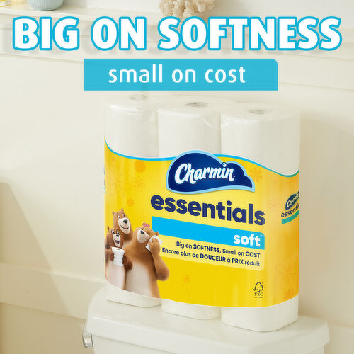 Charmin Essentials Soft Charmin Essentials Soft Toilet Paper 6 Mega Rolls