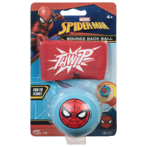 Ja-Ru Thwip Bounce Back Ball, Marvel Spider-Man